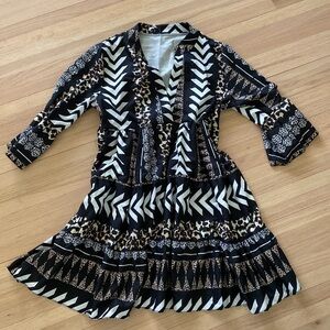NWOT Tribal Bubble Dress